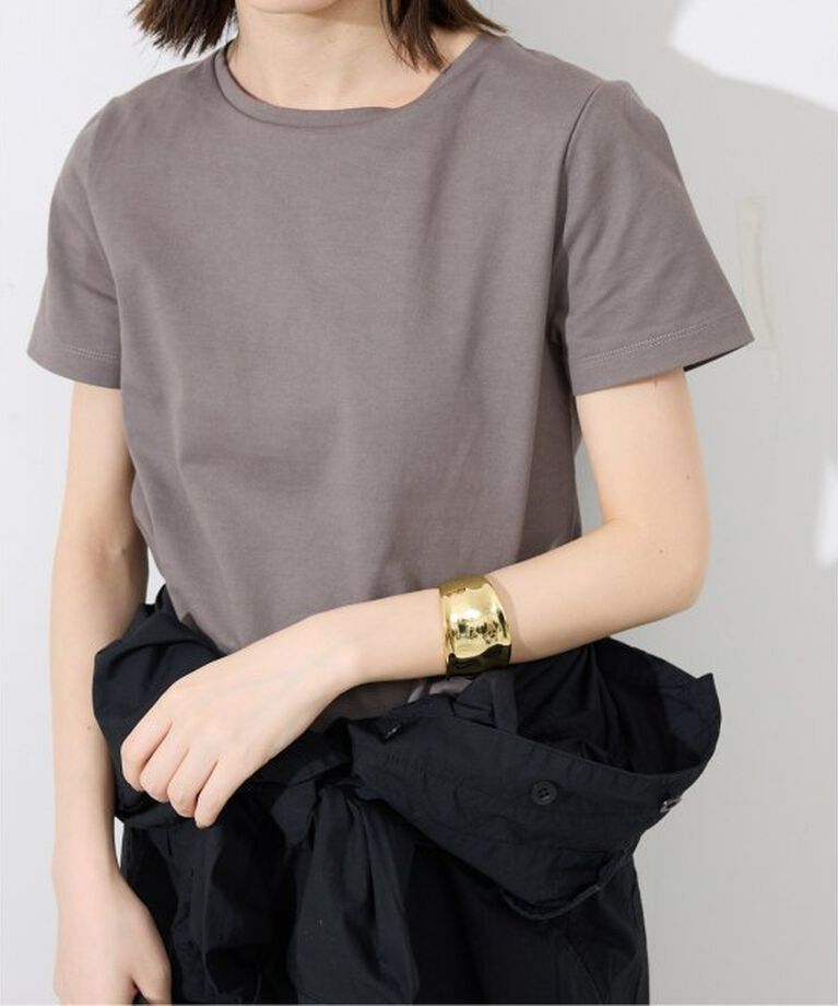 SLOBE IENA「《追加》BASICコンパクトTEE -汗ジミ防止-」|Tシャツ・カットソー|