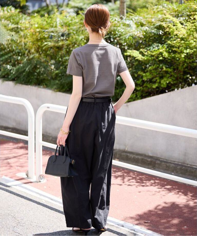 SLOBE IENA「《追加》BASICコンパクトTEE -汗ジミ防止-」|Tシャツ・カットソー|