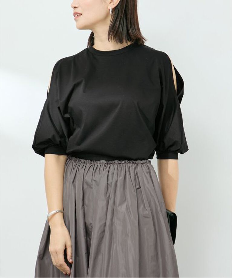 VERMEIL par iena「ショールスリットカットソー」|Tシャツ・カットソー|