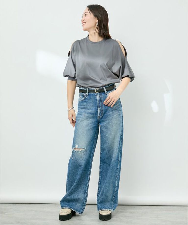 VERMEIL par iena「ショールスリットカットソー」|Tシャツ・カットソー|