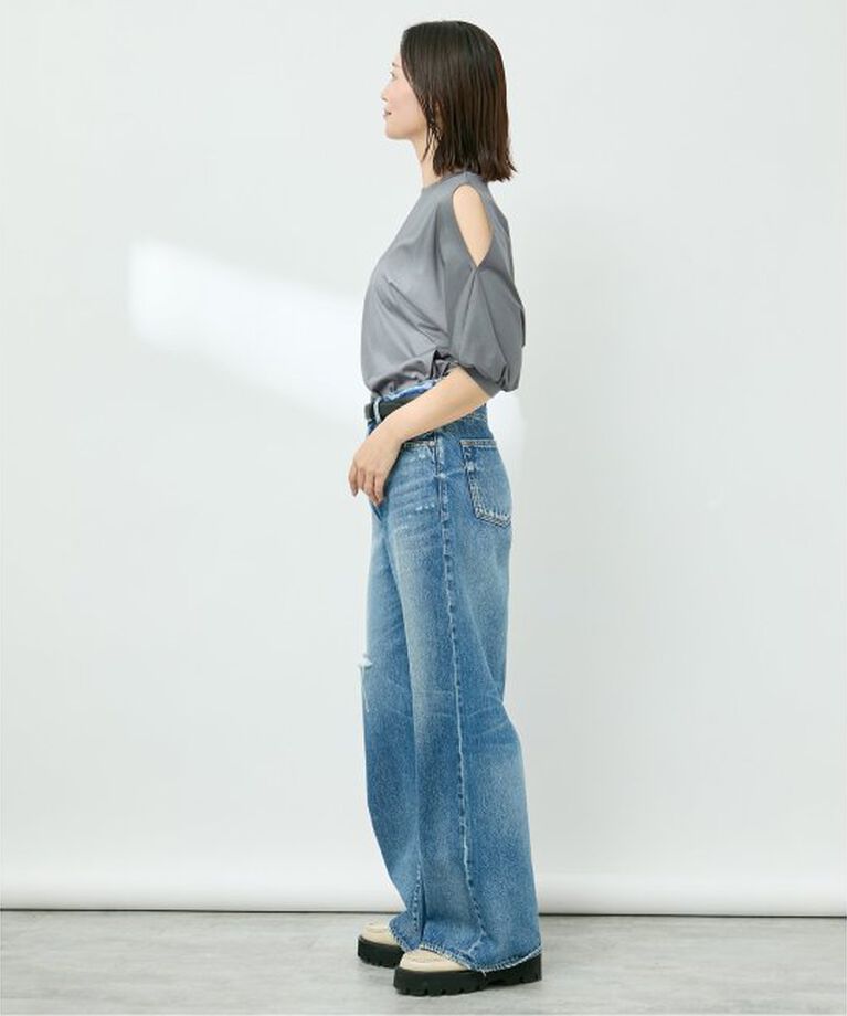 VERMEIL par iena「ショールスリットカットソー」|Tシャツ・カットソー|