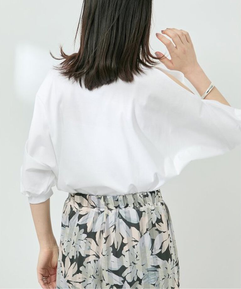 VERMEIL par iena「ショールスリットカットソー」|Tシャツ・カットソー|