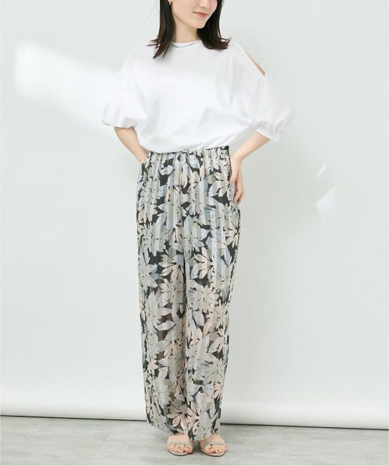 VERMEIL par iena「ショールスリットカットソー」|Tシャツ・カットソー|