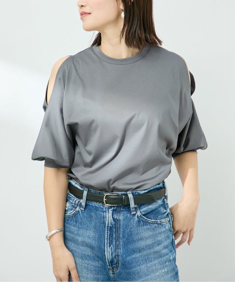 VERMEIL par iena「ショールスリットカットソー」|Tシャツ・カットソー|