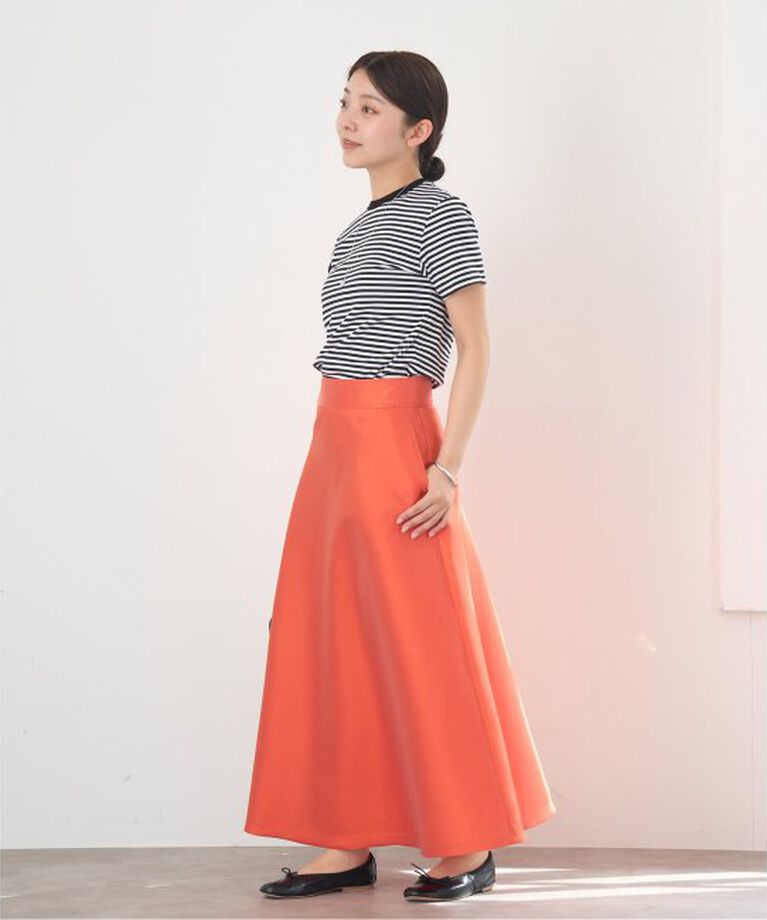 IENA「ATON/エイトン 別注 SUVIN FRAISE ショートスリーブ ボーダーTシャツ」|Tシャツ・カットソー|