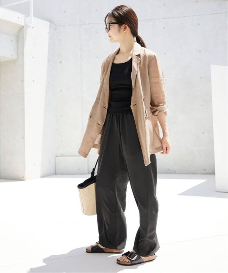 SLOBE IENA「《追加》フィブリルリラックスパンツ」|その他|