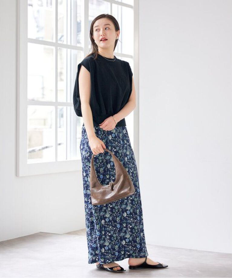 IENA「裏毛ノースリーブプルオーバー」|Tシャツ・カットソー|