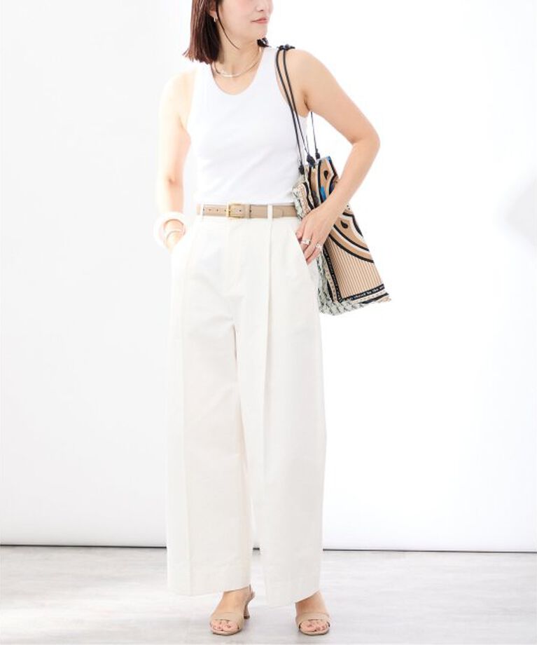 VERMEIL par iena「《追加予約》manipuri マニプリ Bag 別注Verロゴxデイジーバンダナ」|トートバッグ|