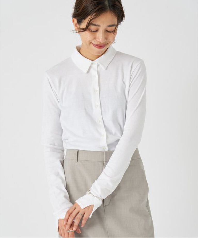 IENA「ONIT/オニット TIGHT SHIRTS」|シャツ・ブラウス|