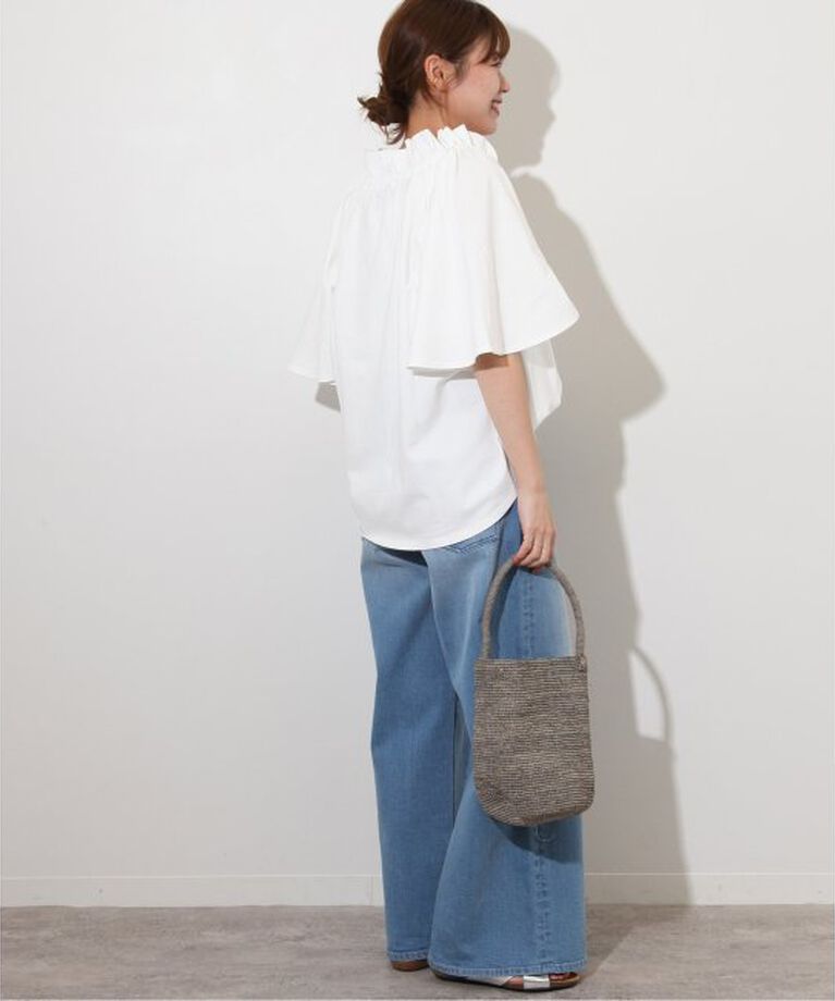 JOURNAL STANDARD relume「《WEB限定追加4》フリルリボンTシャツ」|Tシャツ・カットソー|