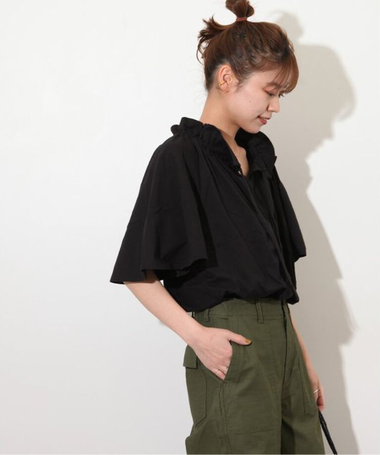 JOURNAL STANDARD relume「《WEB限定追加4》フリルリボンTシャツ」|Tシャツ・カットソー|