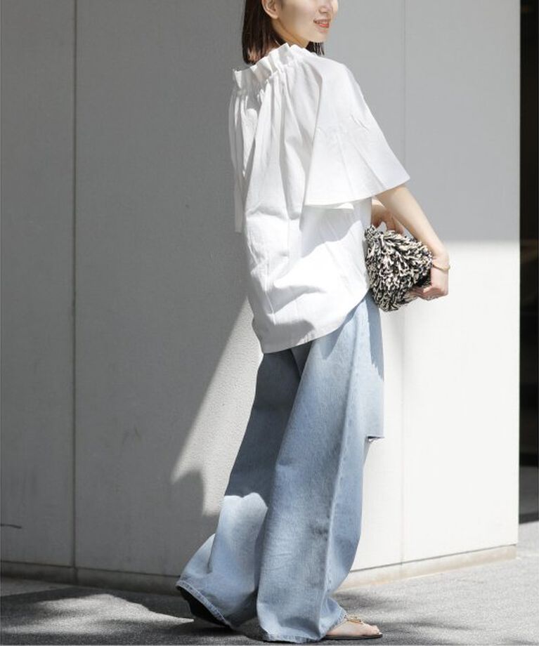 JOURNAL STANDARD relume「《WEB限定追加4》フリルリボンTシャツ」|Tシャツ・カットソー|