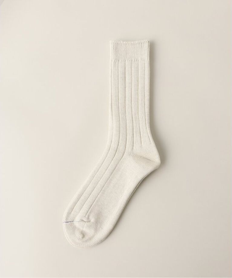 journal standard luxe「COTTON RIB SOCKS」|ソックス|ナチュラル