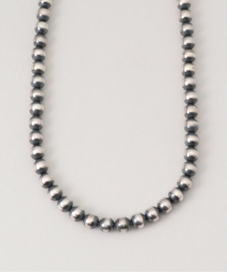 journal standard luxe「【ERICKA NICOLAS BEGAY 】 NECKLACE (8mm40cmOXI)」|ネックレス|シルバー