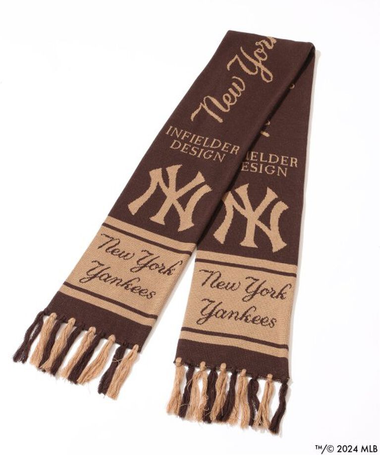 JOURNAL STANDARD「INFIELDER DESIGN / インフィールダーデザイン MLB Team Scarf」|マフラー|ブラウン
