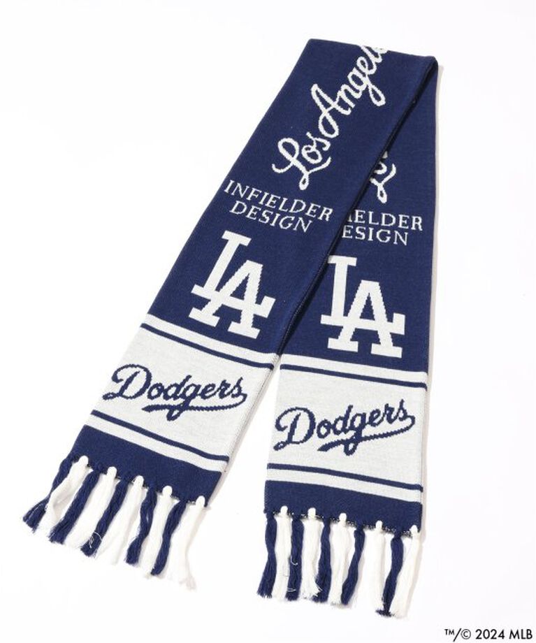 JOURNAL STANDARD「INFIELDER DESIGN / インフィールダーデザイン MLB Team Scarf」|マフラー|ブルー A