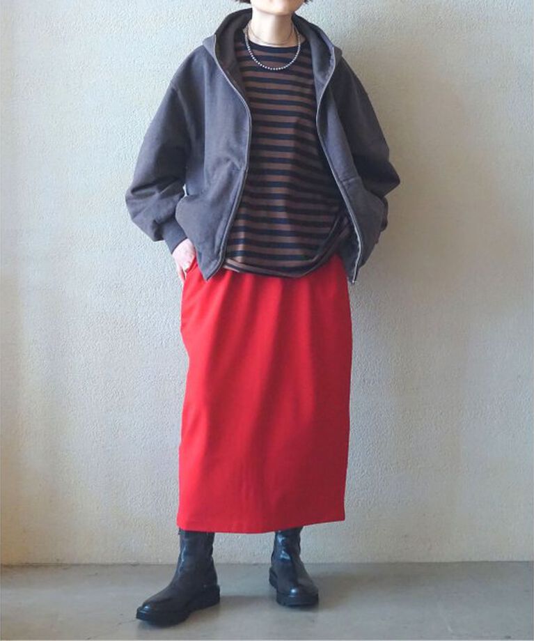 journal standard luxe「ボーダーテンジク クルーネック-Big-プルオーバー」|Tシャツ・カットソー|