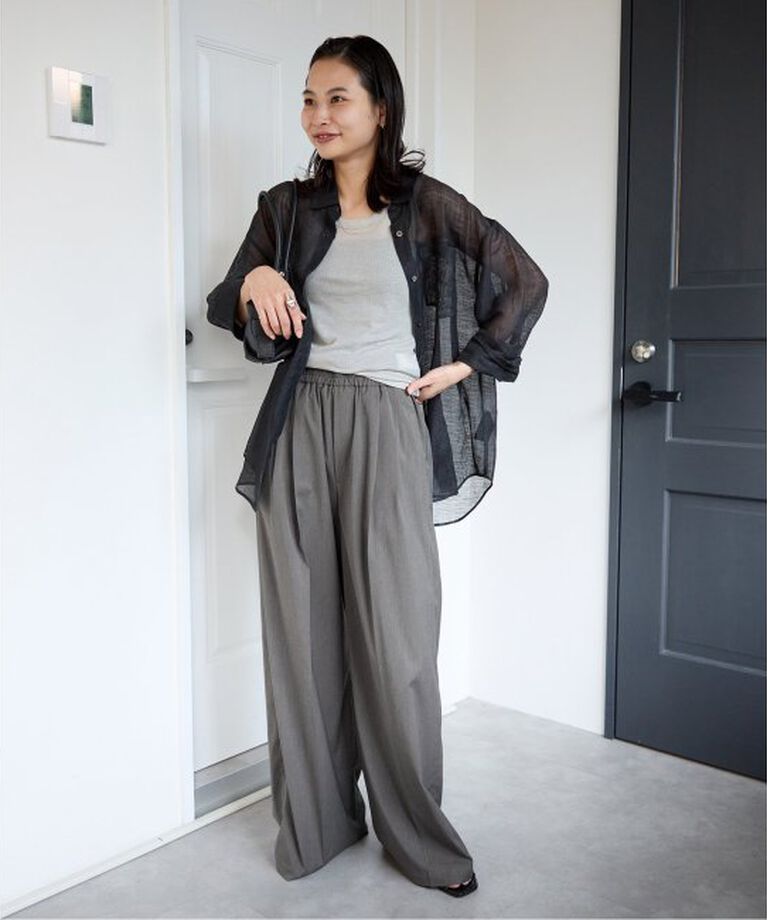 JOURNAL STANDARD「【＆FUNCTION】【接触冷感/UV/吸水速乾】アクティブオックスワイドイージーパンツ」|その他|
