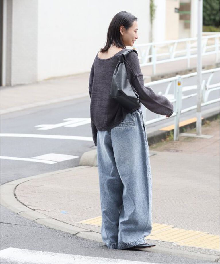JOURNAL STANDARD「《追加3》イージーデニムワイドパンツ」|デニム|