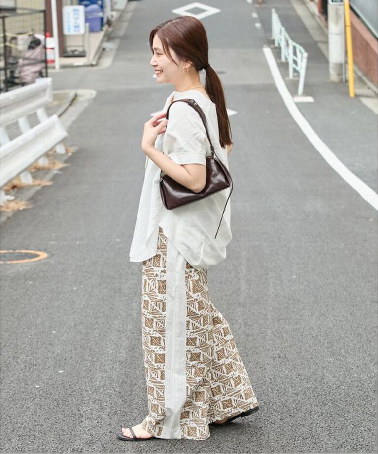 JOURNAL STANDARD「別注【SARA MALLIKA/サラマリカ】COTTON POPLIN PRINT PANTS」|その他|