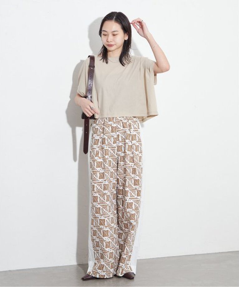 JOURNAL STANDARD「別注【SARA MALLIKA/サラマリカ】COTTON POPLIN PRINT PANTS」|その他|