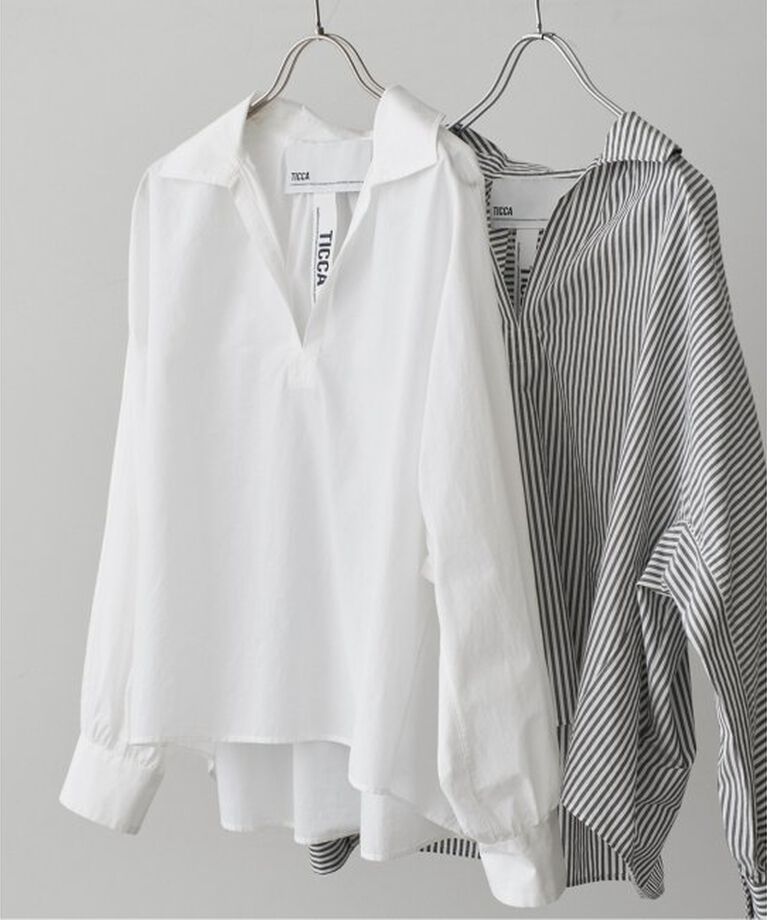 Spick and Span「TICCA / ティッカ 別注ハーブスキッパーシャツ」|シャツ・ブラウス|