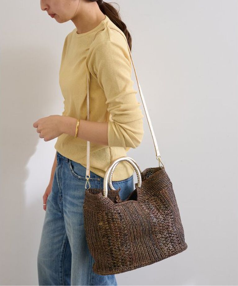 FRAMeWORK「a point 別注SHOULDERSTRAP TAMPICOUNIPM」|かごバッグ|