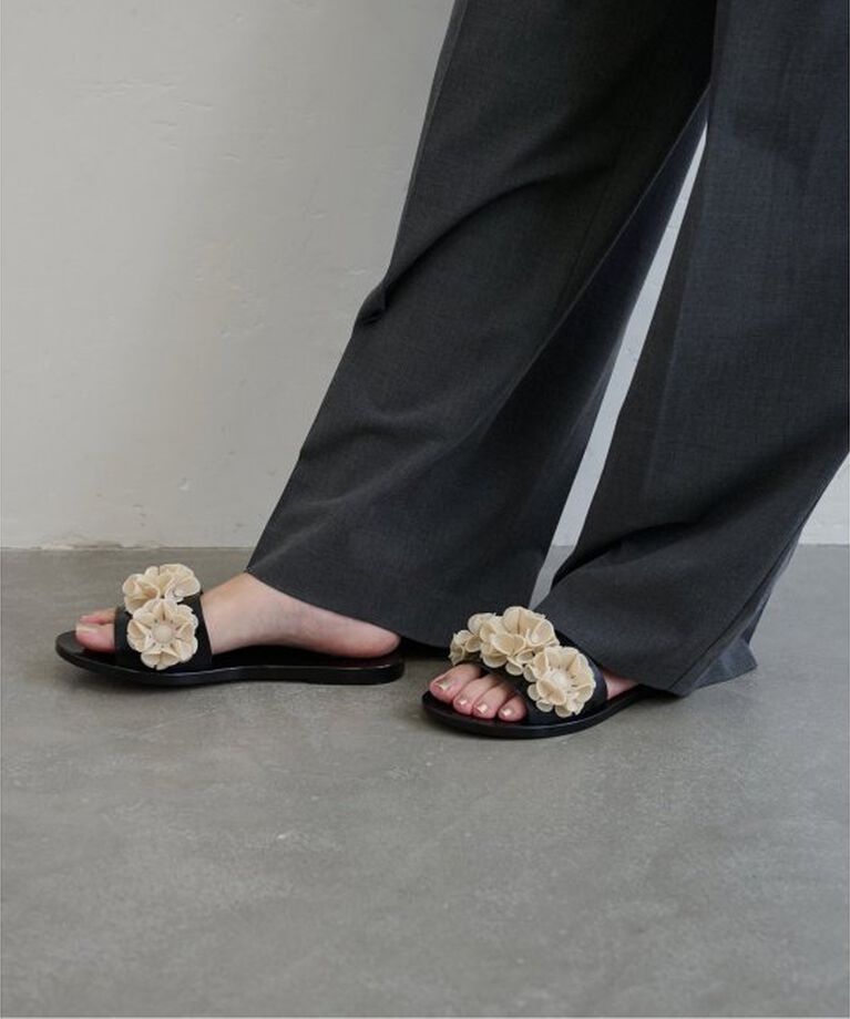 U by SPICK&SPAN「Melissa/メリッサ Babe Springtime Ad Flat」|サンダル|