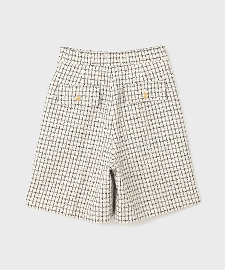  「チェックツイードハーフパンツ」|その他|