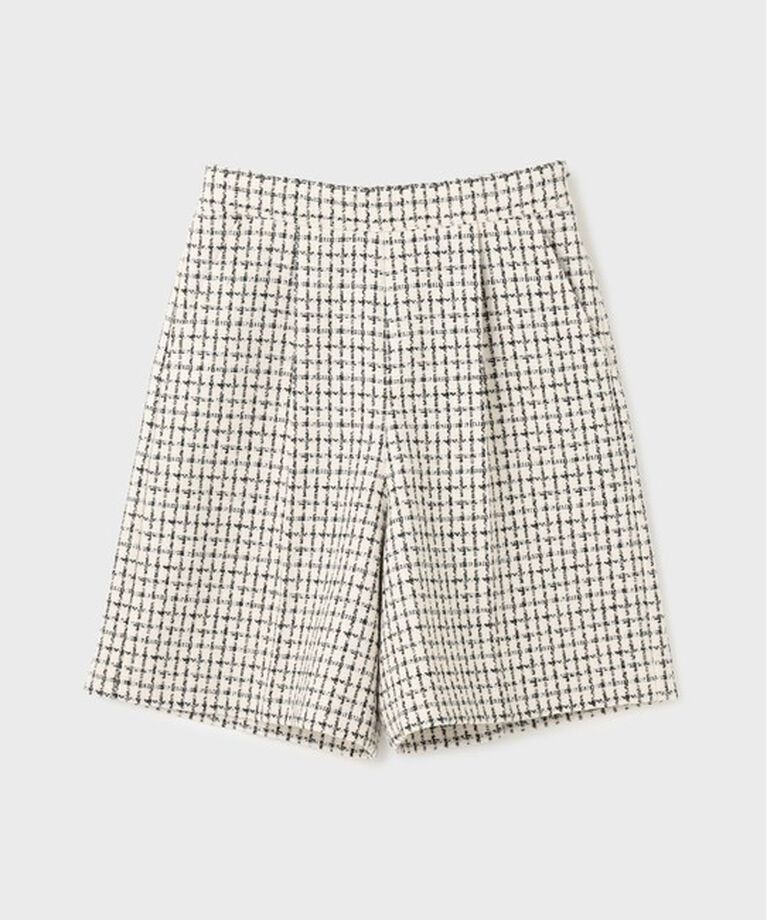 「チェックツイードハーフパンツ」|その他|