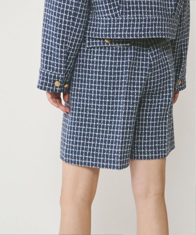  「チェックツイードハーフパンツ」|その他|