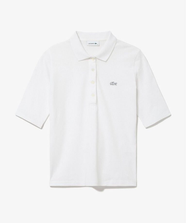 LACOSTE「スリムフィットハーフスリーブポロシャツ」|ポロシャツ|