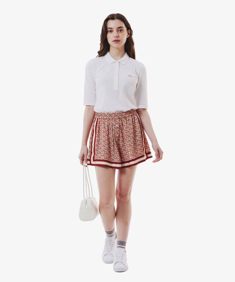 LACOSTE「スリムフィットハーフスリーブポロシャツ」|ポロシャツ|