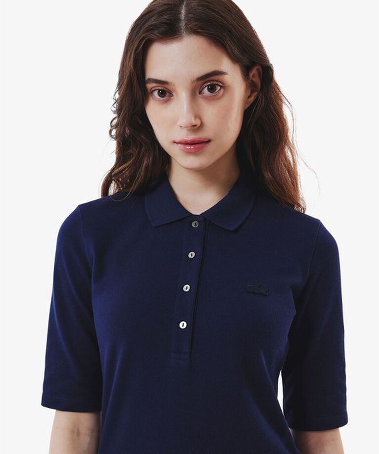 LACOSTE「スリムフィットハーフスリーブポロシャツ」|ポロシャツ|