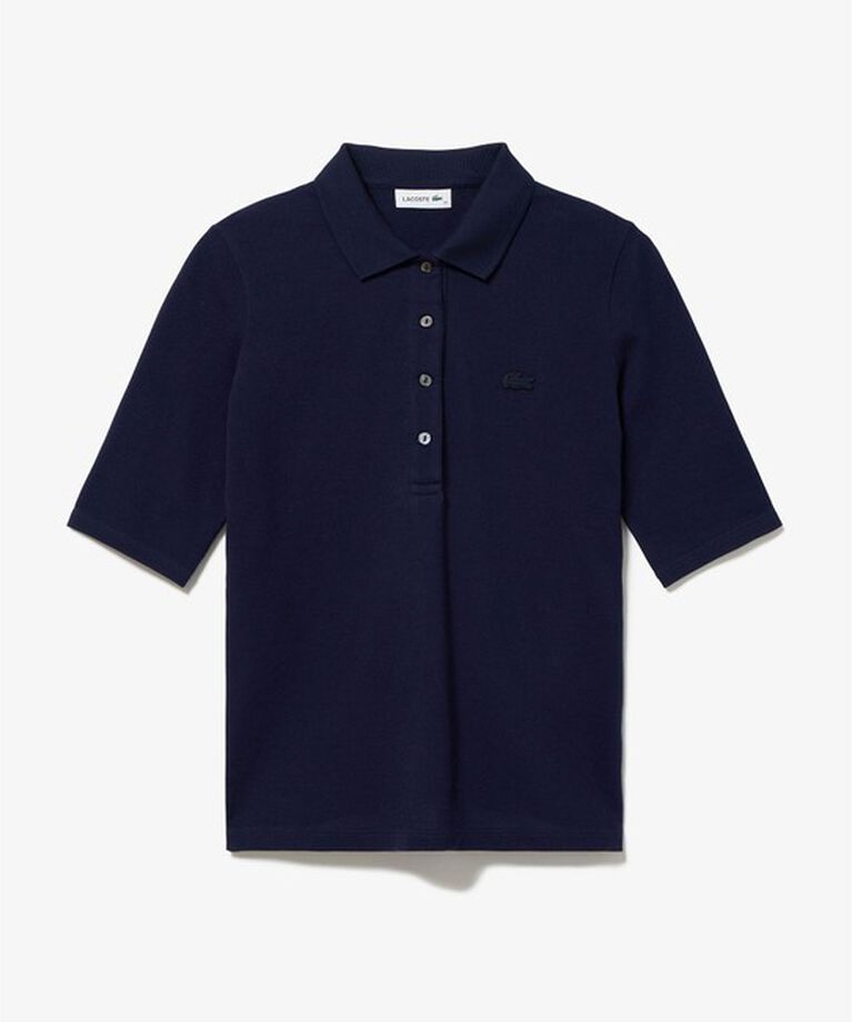 LACOSTE「スリムフィットハーフスリーブポロシャツ」|ポロシャツ|