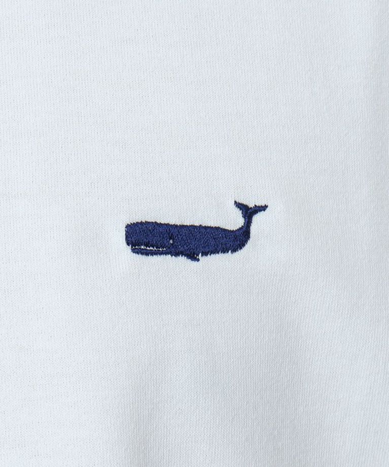 NOLLEY'S goodman「《吸水速乾・UVカット》クジラ刺しゅう クルーネックTシャツ」|Tシャツ・カットソー|