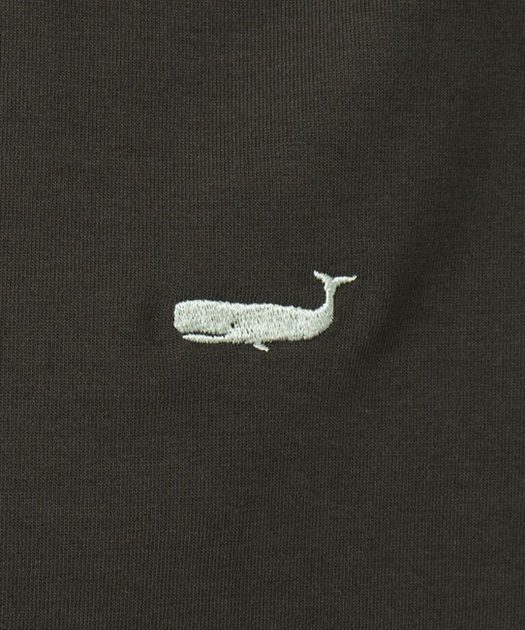 NOLLEY'S goodman「《吸水速乾・UVカット》クジラ刺しゅう クルーネックTシャツ」|Tシャツ・カットソー|