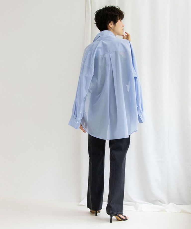Rie Miller「【RM denim】センタープレスハイウエストデニム」|デニム|