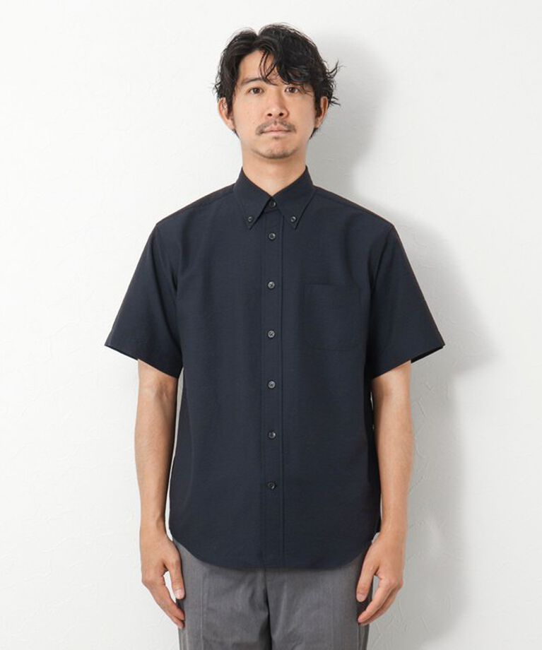 NOLLEY'S goodman「DotAirサッカー 撥水BD半袖シャツ」|シャツ・ブラウス|