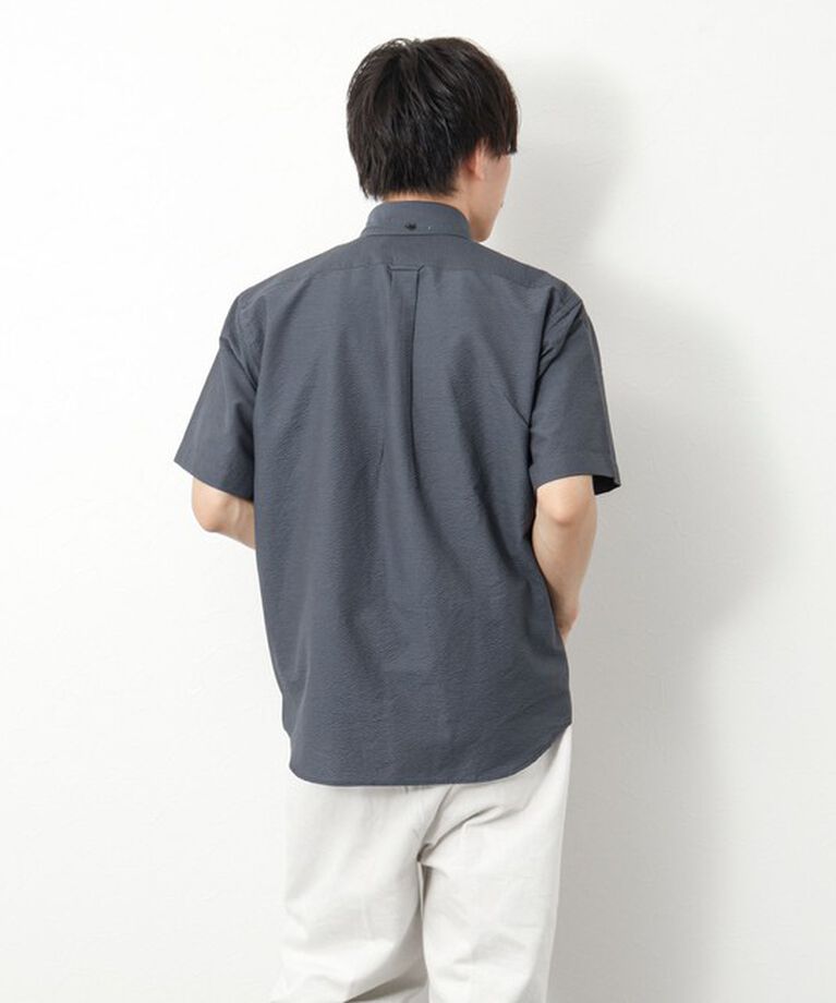 NOLLEY'S goodman「DotAirサッカー 撥水BD半袖シャツ」|シャツ・ブラウス|
