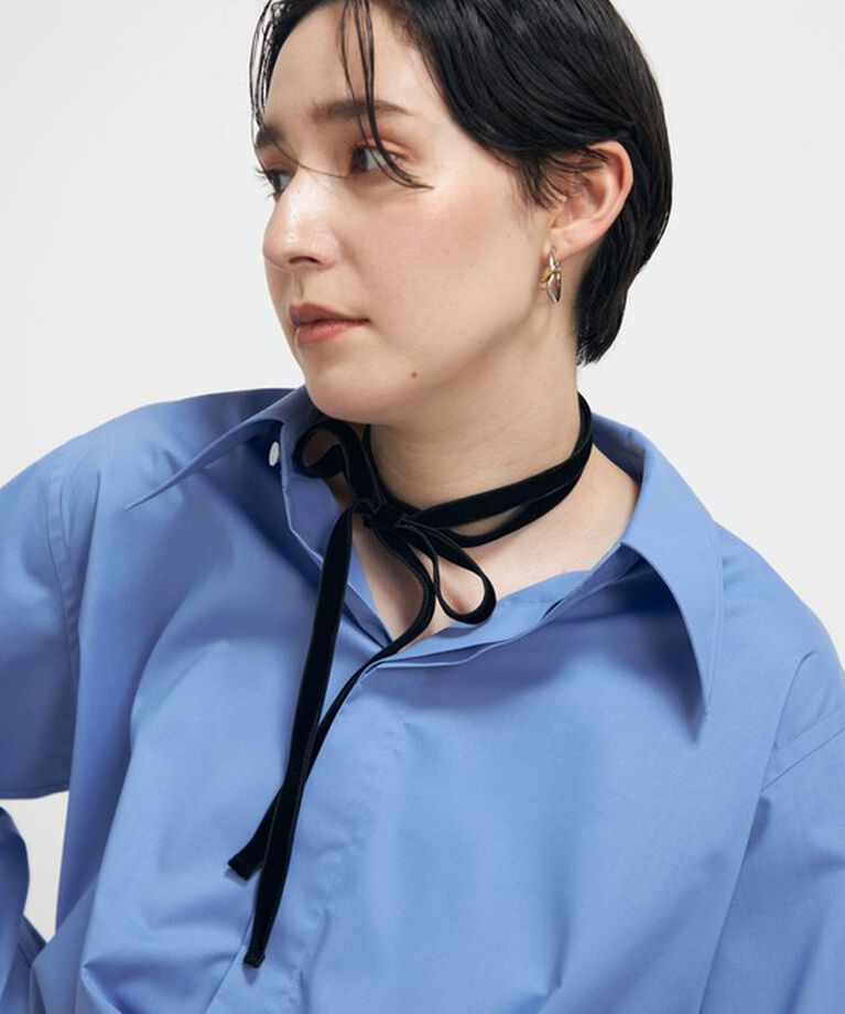 Rie Miller「ロングポイントカラーマルチWAYシャツ」|シャツ・ブラウス|