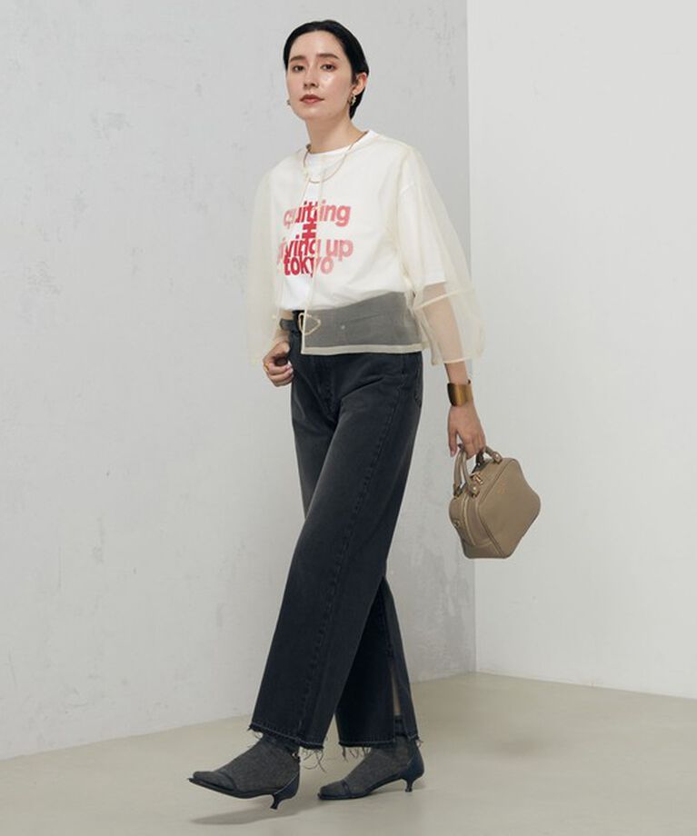 Rie Miller「ビッグシルエットTシャツ」|Tシャツ・カットソー|
