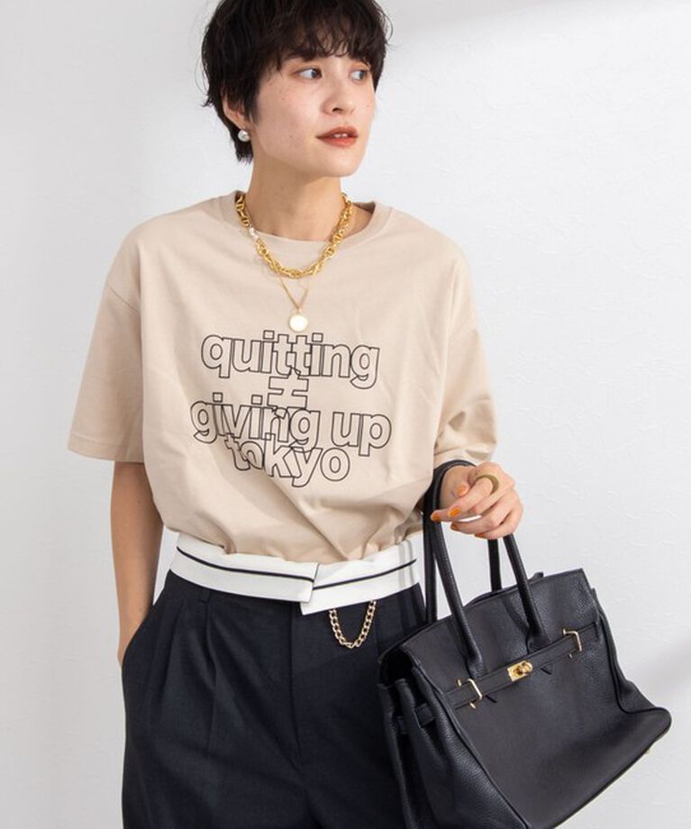 Rie Miller「ビッグシルエットTシャツ」|Tシャツ・カットソー|