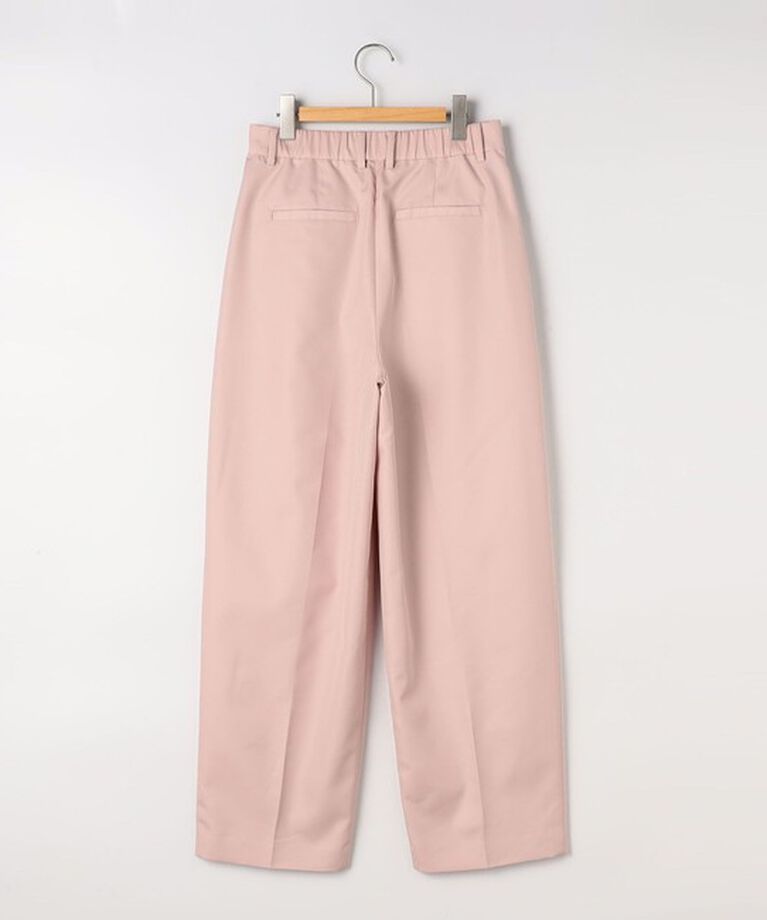 NOLLEY'S sophi「＜飯豊まりえさん着用＞ウォッシャブルツイルワイドテーパードパンツ」|チノ|