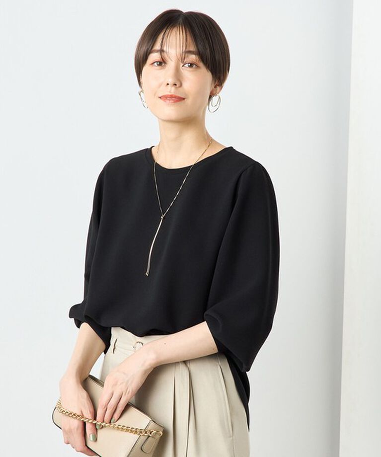 NOLLEY'S sophi「ジョーゼットボリュームスリーブブラウス」|シャツ・ブラウス|
