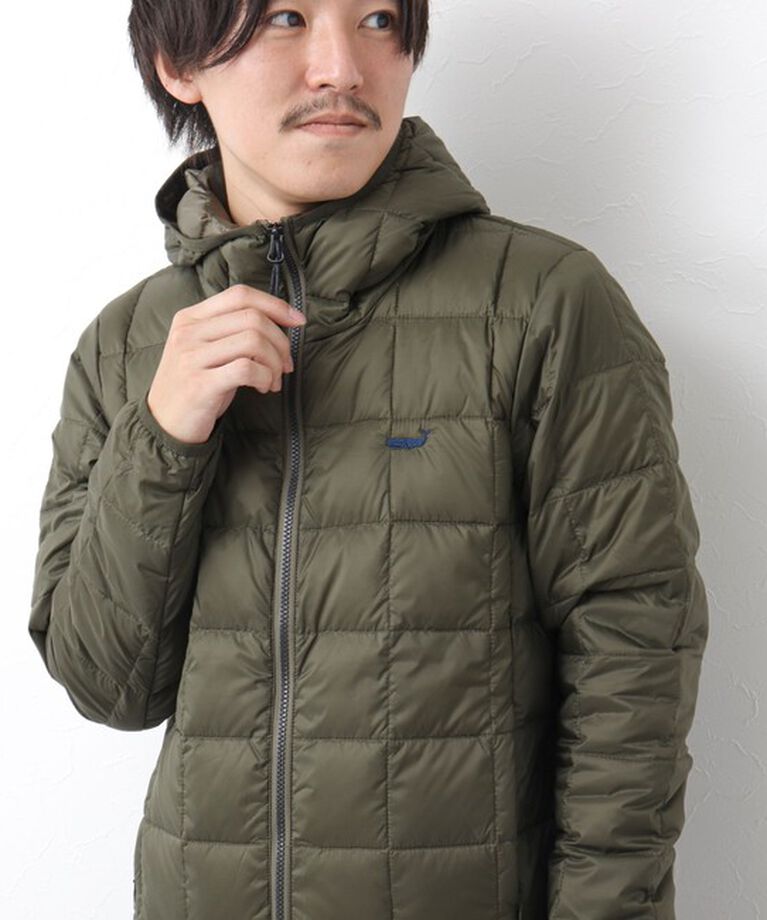 NOLLEY'S goodman「【TAION/タイオン】別注クジラ ダウンジャケット 24AW」|ダウン|オリーブ