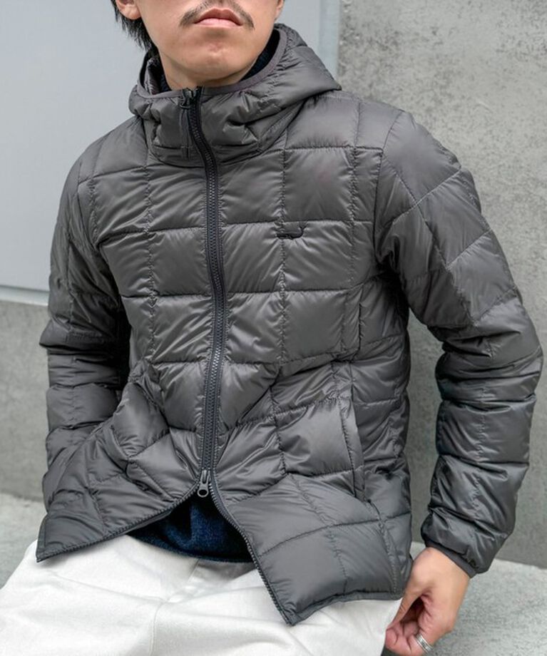 NOLLEY'S goodman「【TAION/タイオン】別注クジラ ダウンジャケット 24AW」|ダウン|チャコールグレー