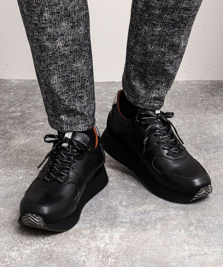 Stutostein「【EARLE/アール】THE CONTINENTAL 別注レザースニーカー ER4451」|スニーカー|
