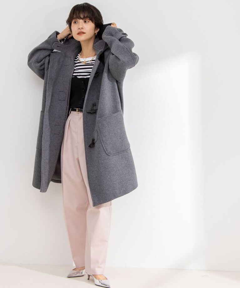 NOLLEY'S「NMPミドル丈ダッフルコート」|ダッフルコート|