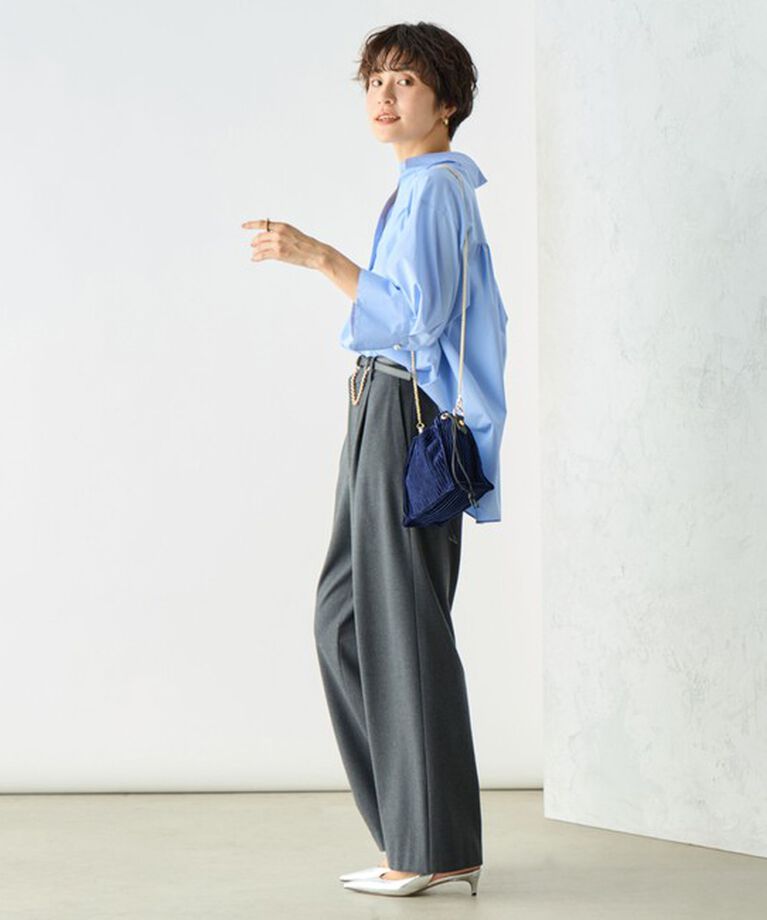 NOLLEY'S sophi「ウォッシャブル両面起毛セミワイドパンツ」|その他|